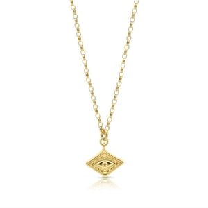 14K Gold-filled Evil Eye Necklace